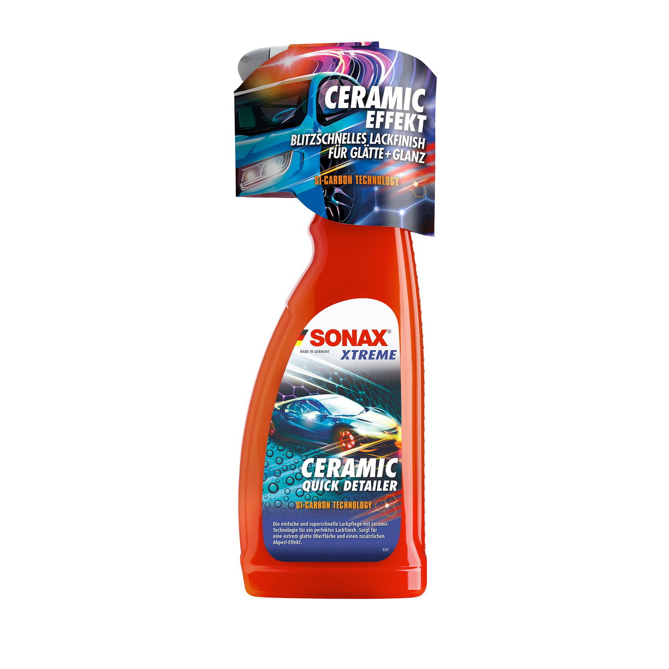 SONAX XTREME Ceramic QuickDetailer 750ml Lackschutz auf Si-Carbon-Basis: Sonax XTREME Quick Detailer