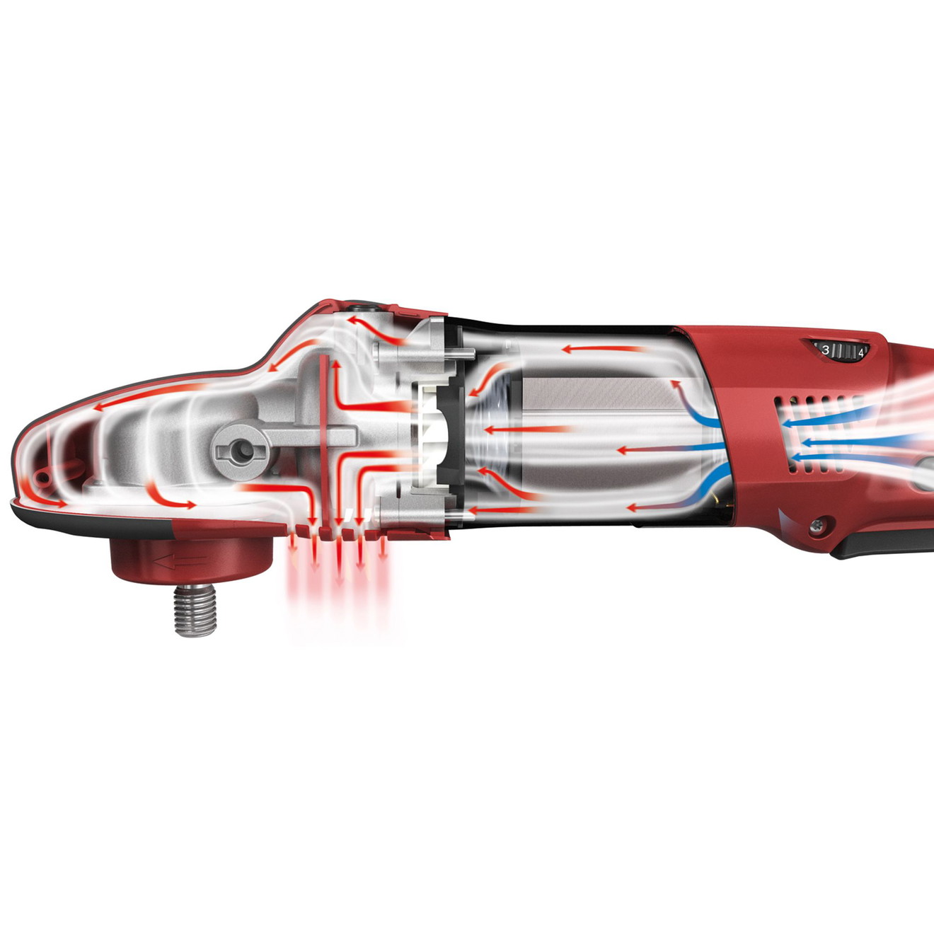 Flex PE 14-2 Poliermaschine Polishflex Rotation 150mm