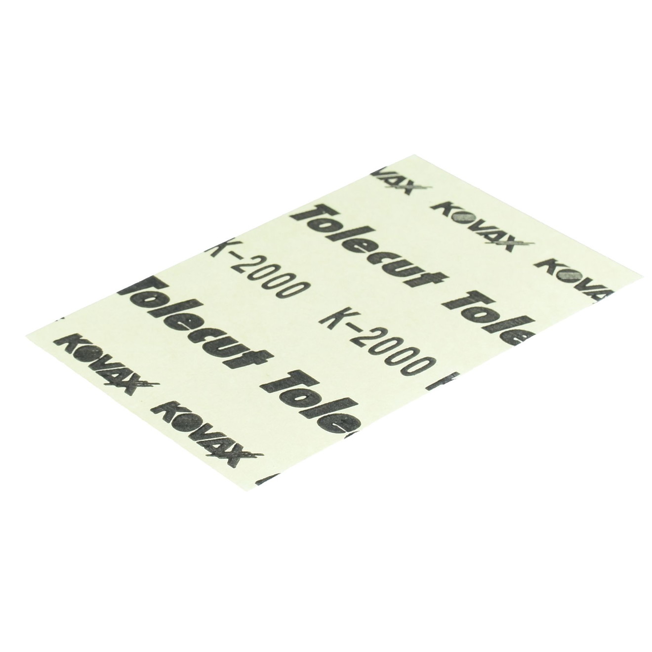 KOVAX Tolecut Adhesive Sandpaper Strips 29 x 35mm Green K2000 200 Pieces