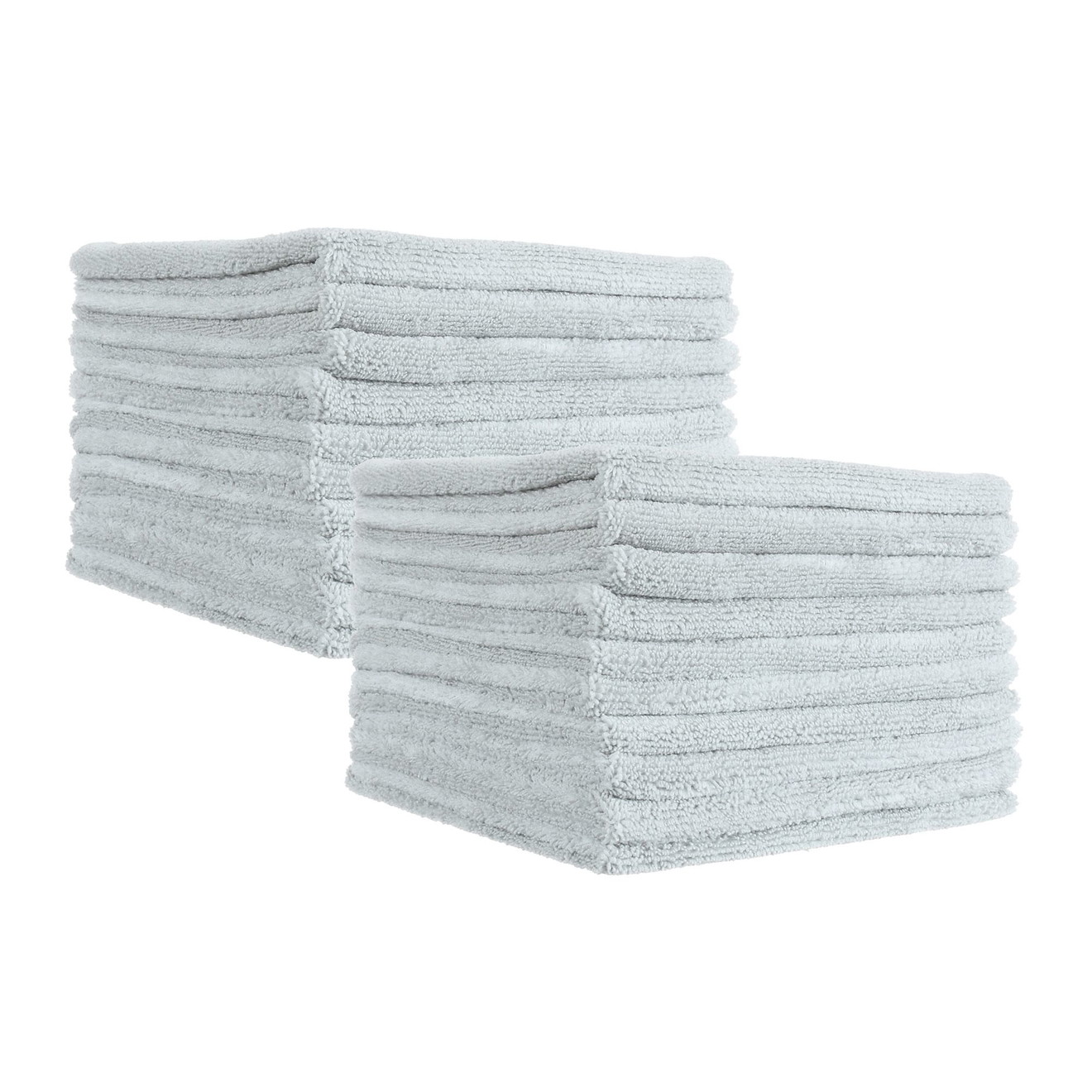 Detail Passion Микрофибърна кърпа Ceramic Buff Splitted Double40 icegrey 20 бр
