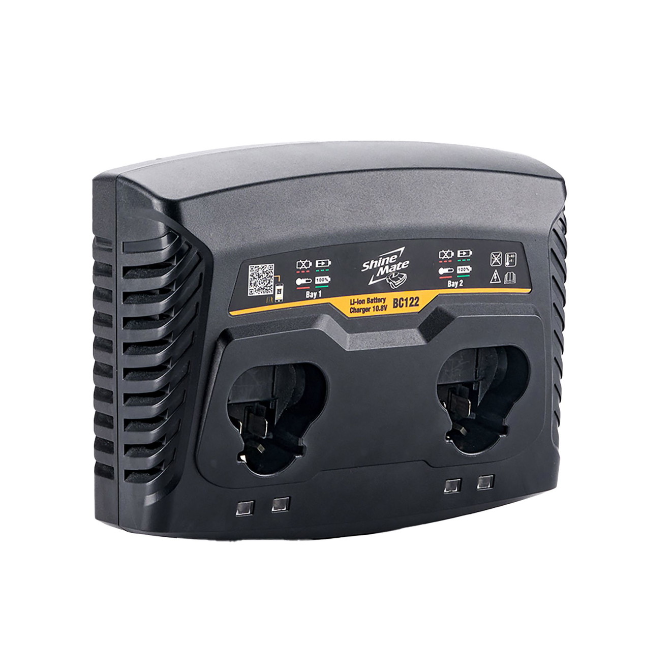 ShineMate Schnell-Ladegerät BC122 Dual parallel für 10.8V Akkus