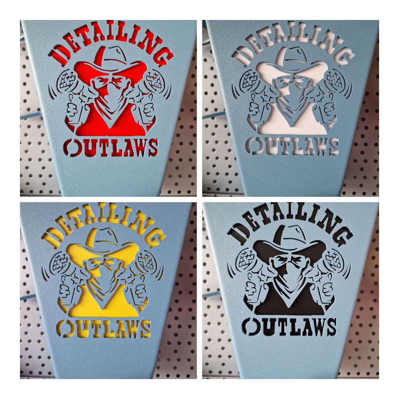 Detailing Outlaws Buffaway Цветна карта за полиране жълта