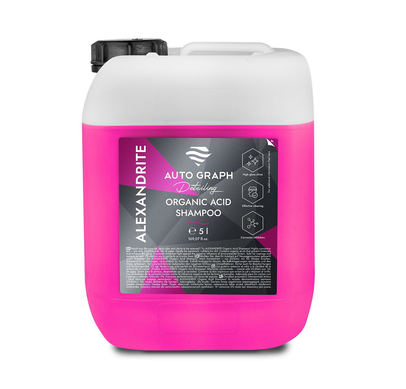 AUTO GRAPH ALEXANDRITE Saures Autoshampoo 5000ml