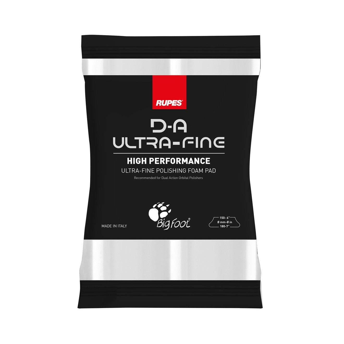 Rupes Polierpad 125mm D-A Fine weiss Ø 130/150mm