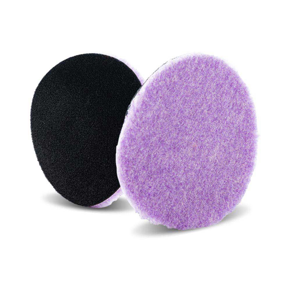 Lake Country 125mm Purple Hybrid Wool Polishing Pad 6mm