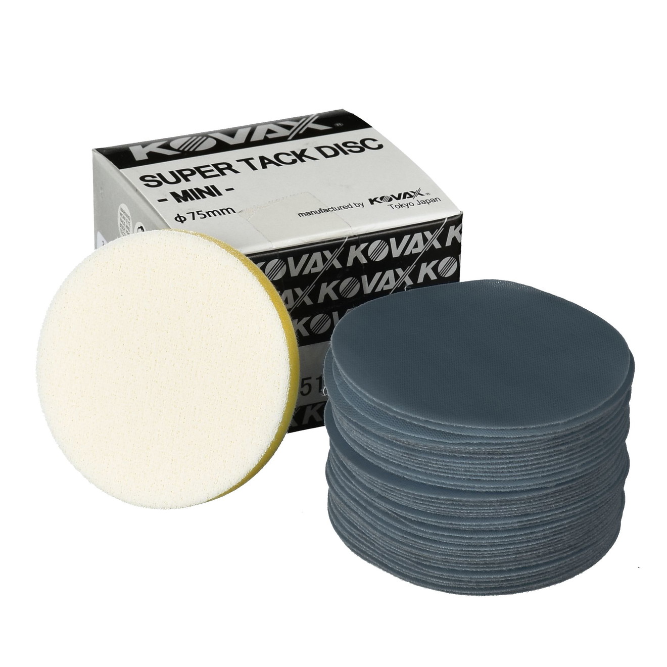 KOVAX Buflex Dry Super Tack K3000 Trockenschleifscheibe 75mm 50er Pack