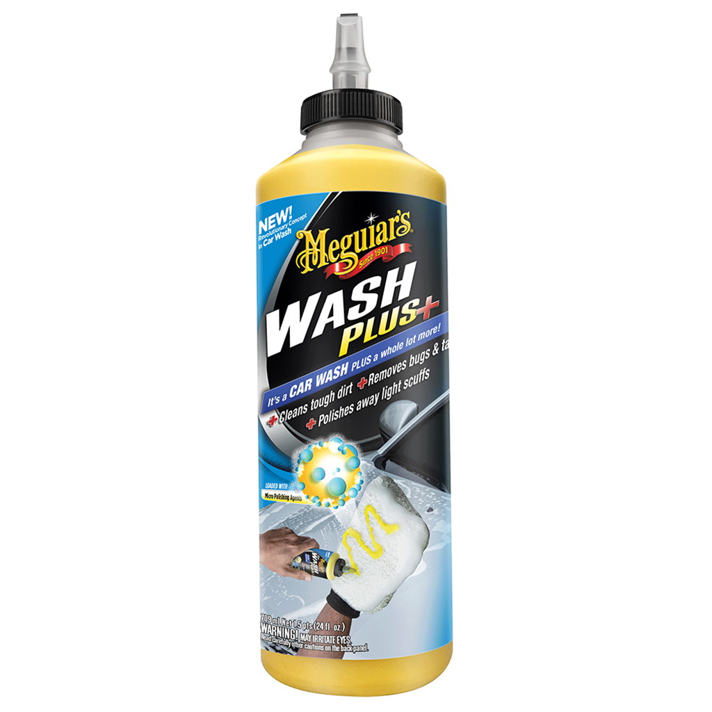 Meguiars Wash Plus+ zur Wäsche vor Wachsen oder Versiegeln 710ml Meguiar's Wash Plus+ - Auto Shampoo with Polish 710ml