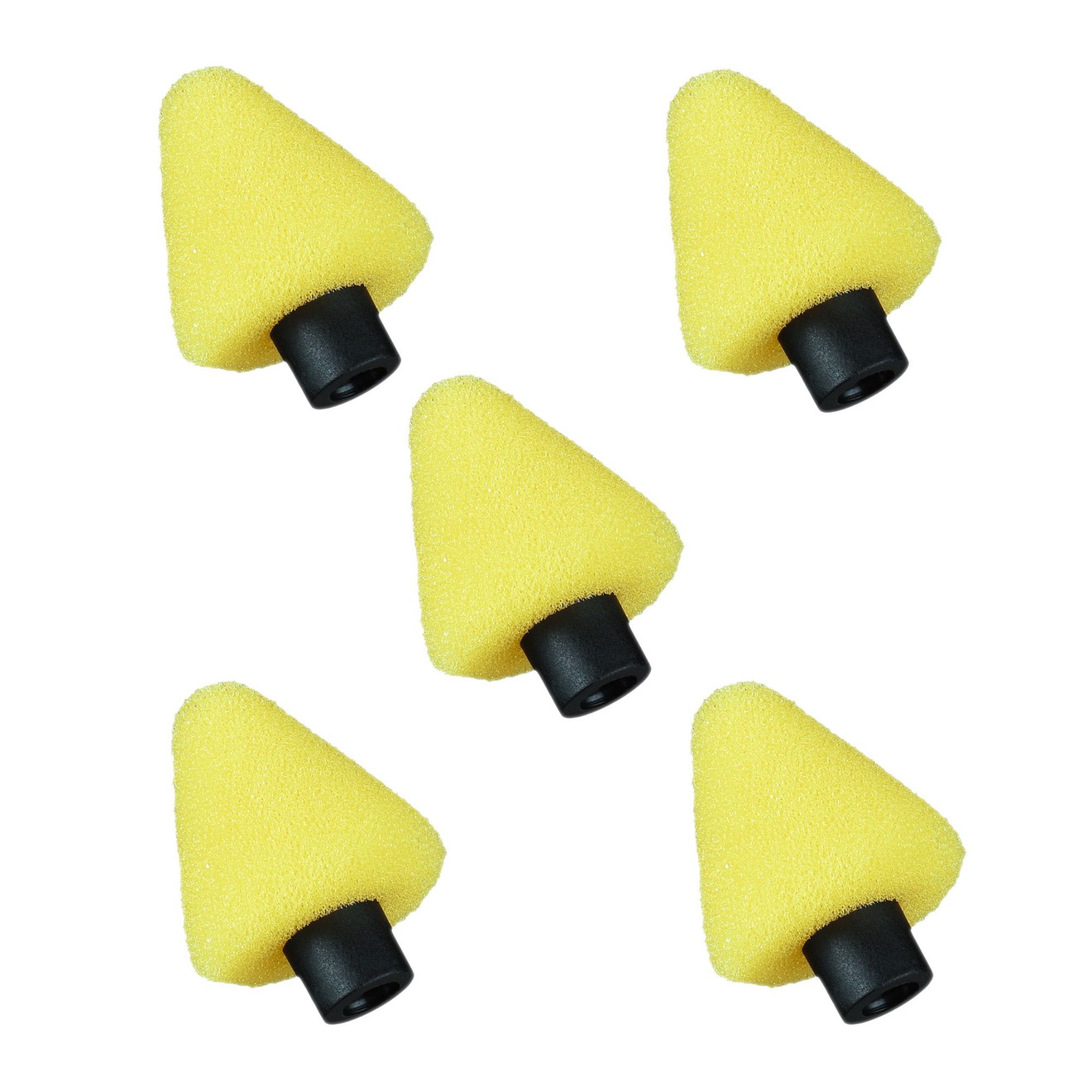 ShineMate Mini Polierpad Kegel Cutting yellow 5er Set