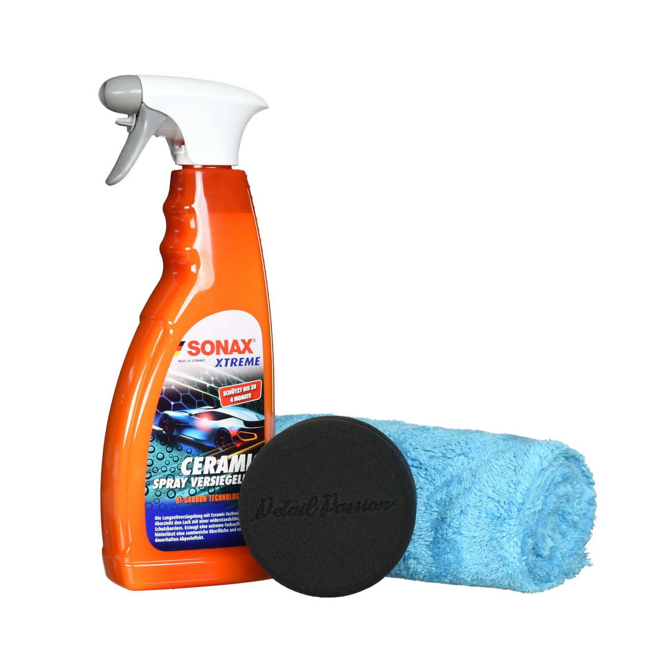 SONAX XTREME Ceramic Spray Sealant Detail Passion Set 750ml