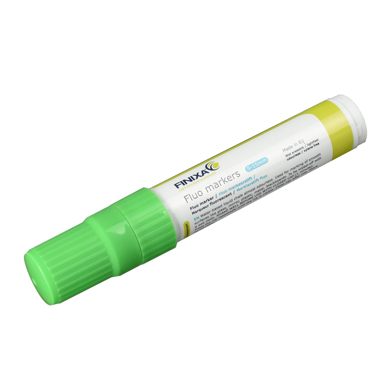 Neon Green Marker Pen 5mm-15mm for Paintwork
