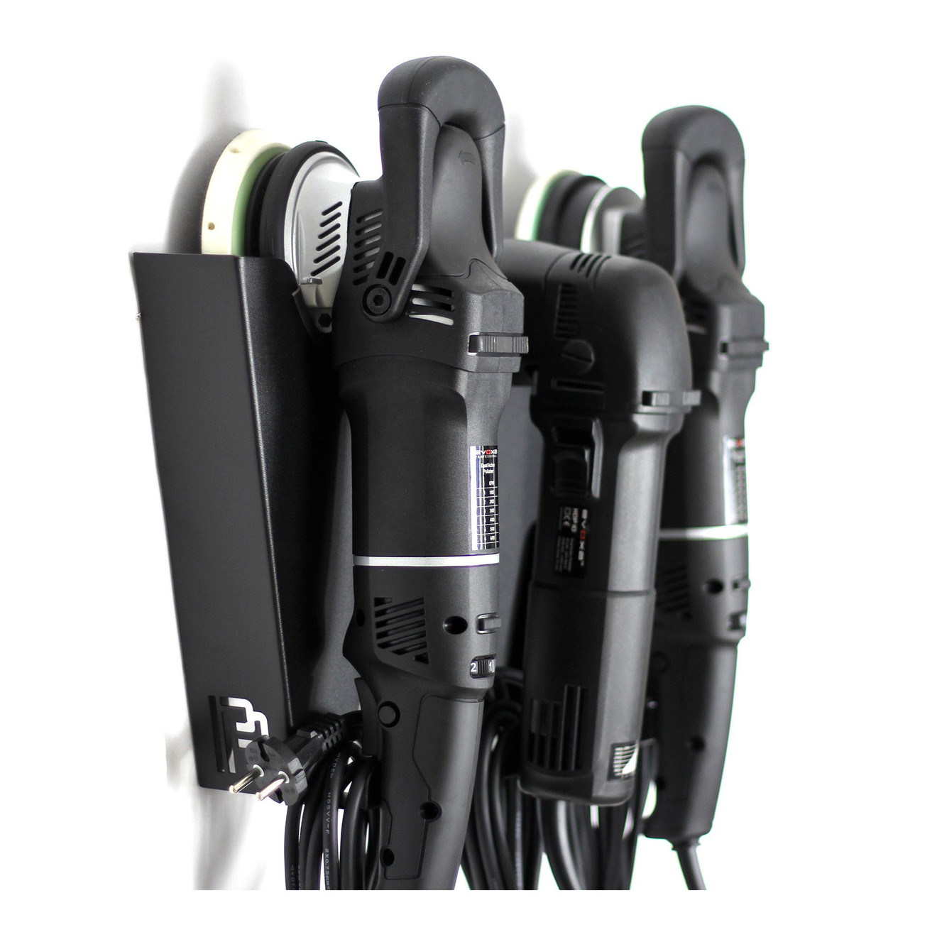 Poka Poliermaschinen Halter Wandhalterung für drei Maschinen