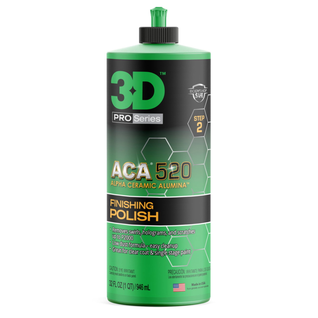 3D ACA X-TRA 520 Нано технология за финишна полировка 946ml