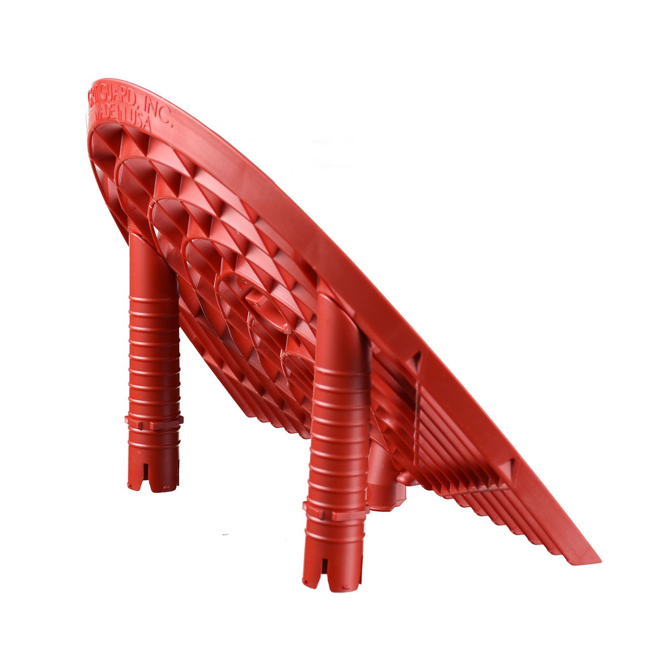 Grit Guard Washboard Insert Abreibebrett für Waschhandschuhe rot