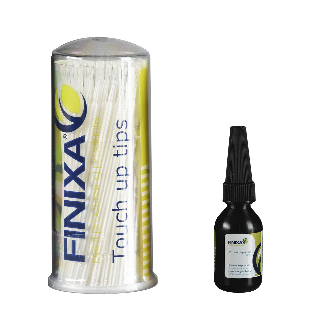 Professionelles Kratzer-Reparatur Set mit Klarlack, UV-Lampe, Schleifmedien