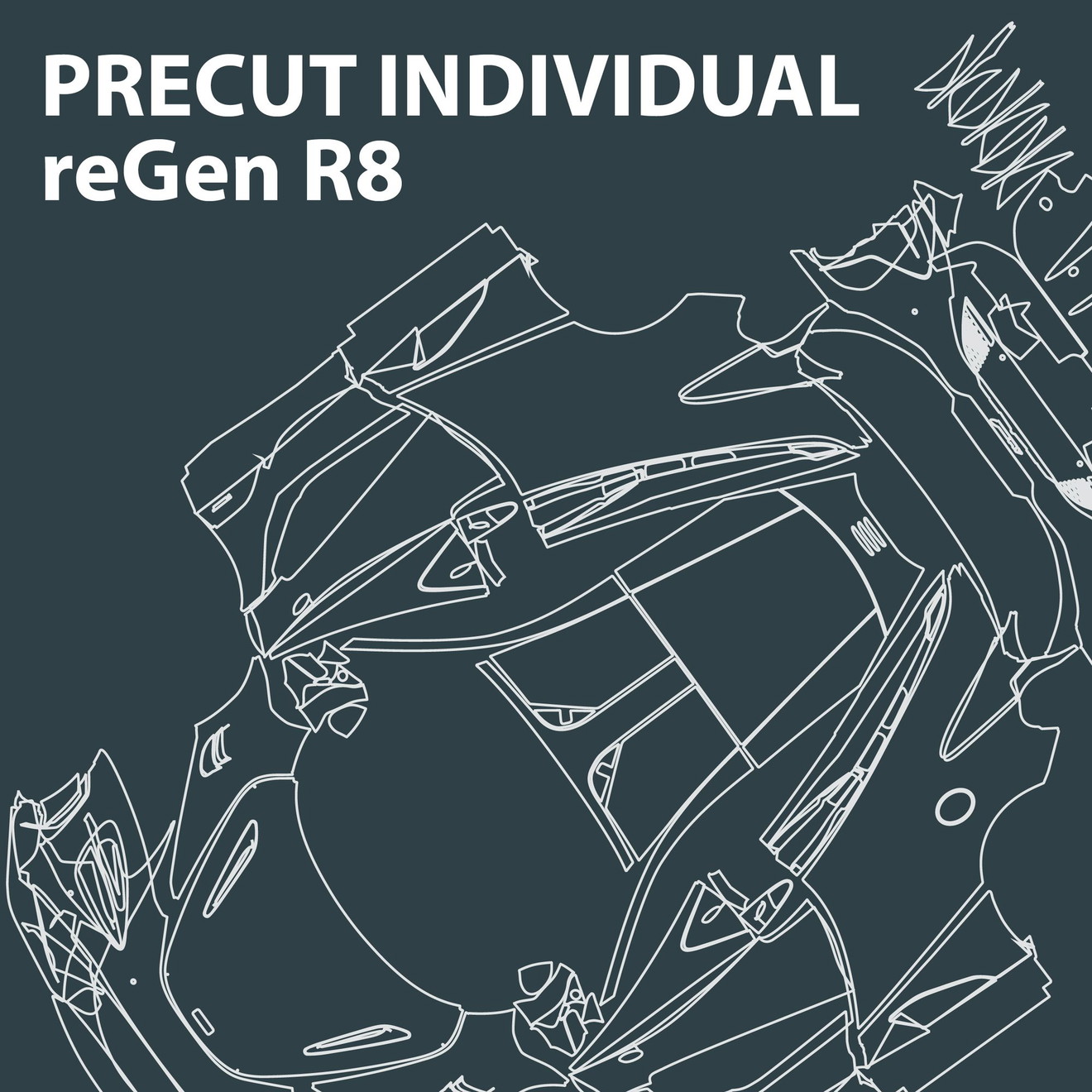 Film de protection PPF PreCut personnalisé reGen par mètre