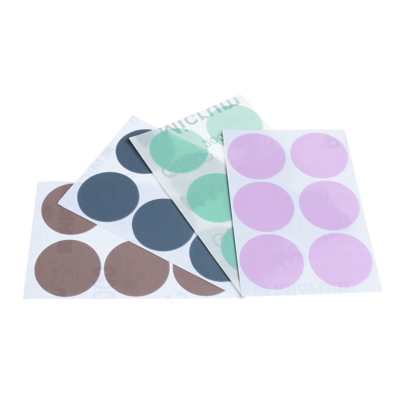 Kit d'échantillons MICRUM Grap P1500 à P4000 Ø 34mm 24 pièces